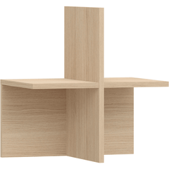Plus Shaped Filler For Bookcases 40 cm wide - Oak Color