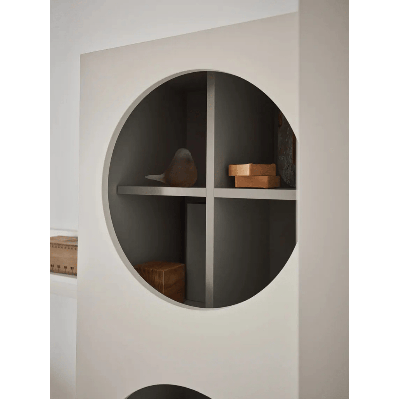 Plus Shaped Filler For Bookcases 40 cm wide - Oak Color