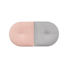 Ready Set of Upholstered Panels 60x30 - Mini Grey Pink Soform Wall Panels