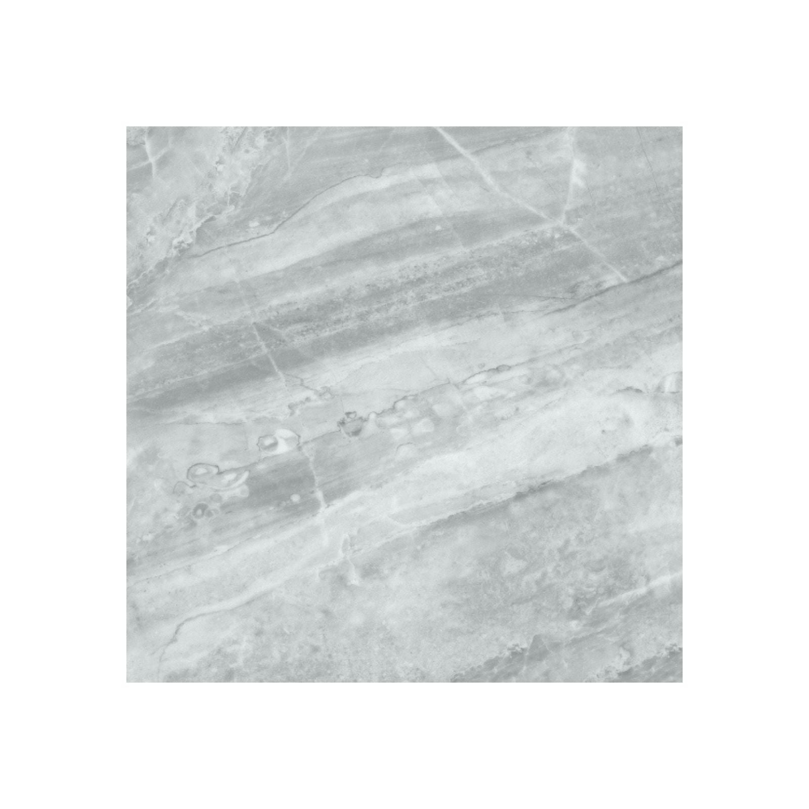 SPC Flooring Tile 60x60cm - Ash Grey Marble Look