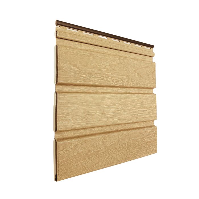 Soffit ceiling panels without perforation - Oak
