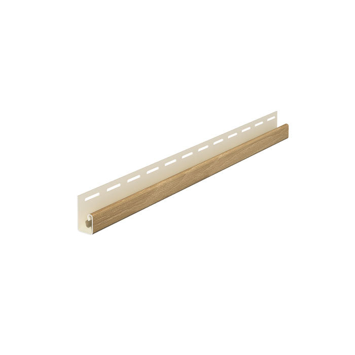 J Shaped Finishing Trim - Oak 3.05 meters