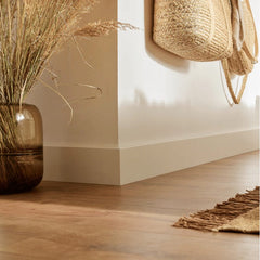 ESPUMO Skirting Board 101 -White Color 240 cm length X 6.5cm Height