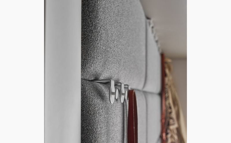 Soform Metallic Hook - White