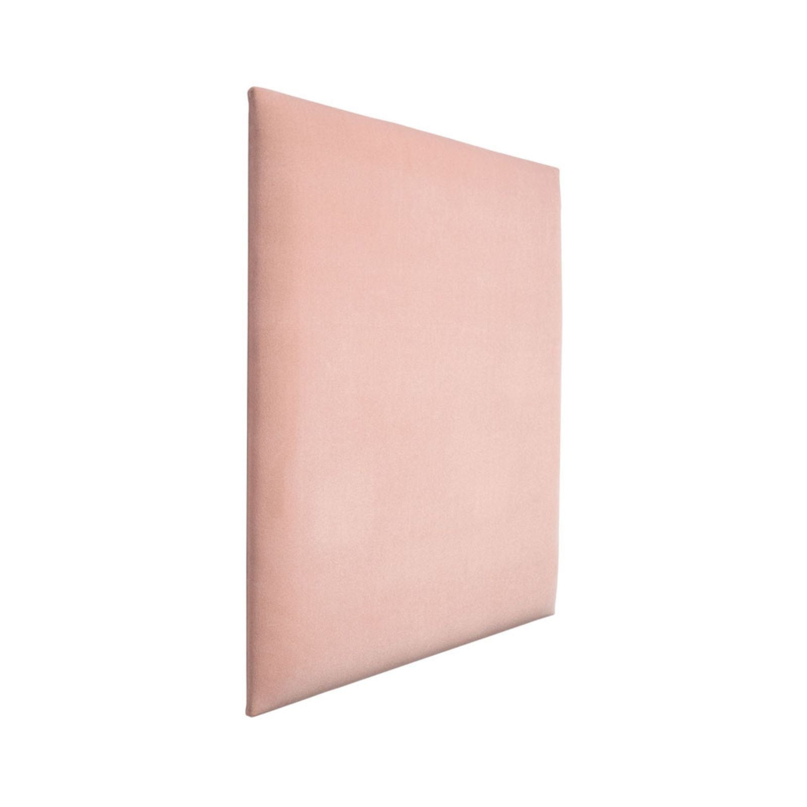 Square Upholstered Panel 60x60 - Light Pink Velvet Matt Soform Wall Panels