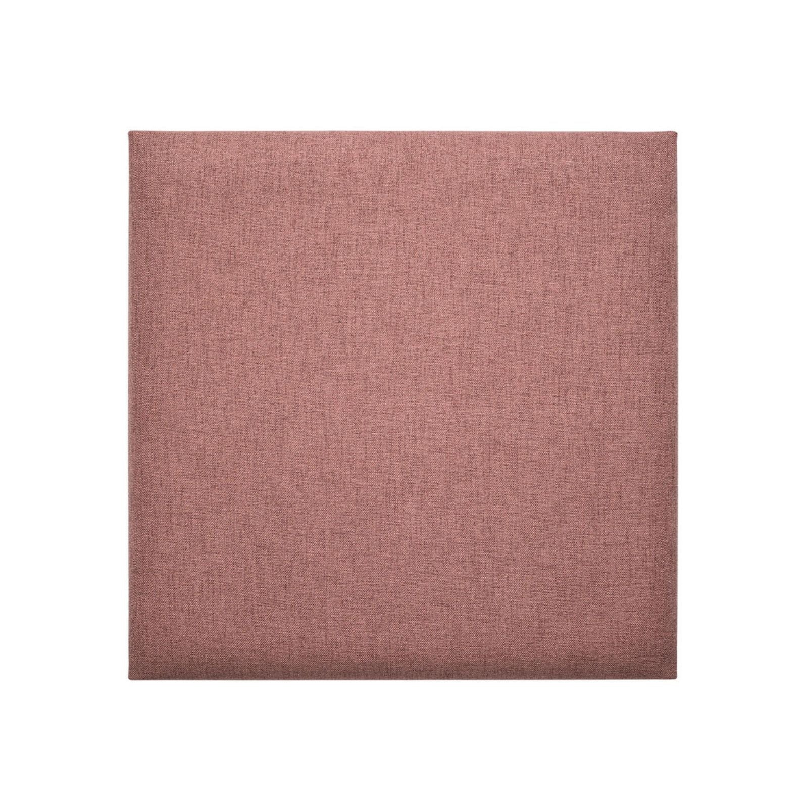 Square Upholstered Panel 60x60 - Pink Melange Color Soform Wall Panels