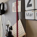 Square upholstered panel 60x60 - Grey wool Soform Wall Panels