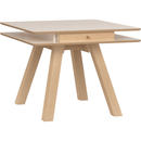 Square Dining table 2 Seater sand beige/oak color