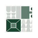 Tiled Pattern Multiform - Set of 9 Panels