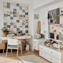 Tiled Pattern Multiform - Set of 9 Panels