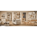 Two-sided bookcase 4 you fresh sand beige