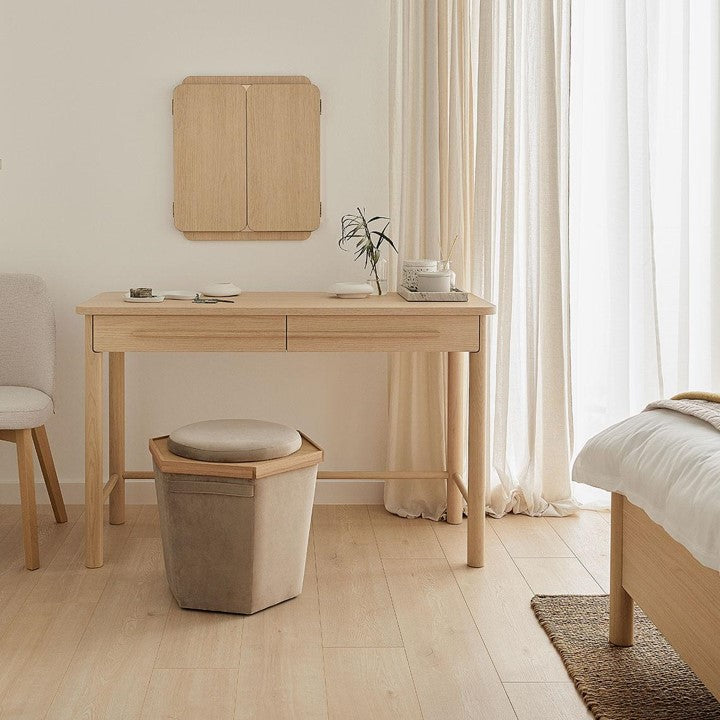 Mirror for dressing table - Oak Light Color