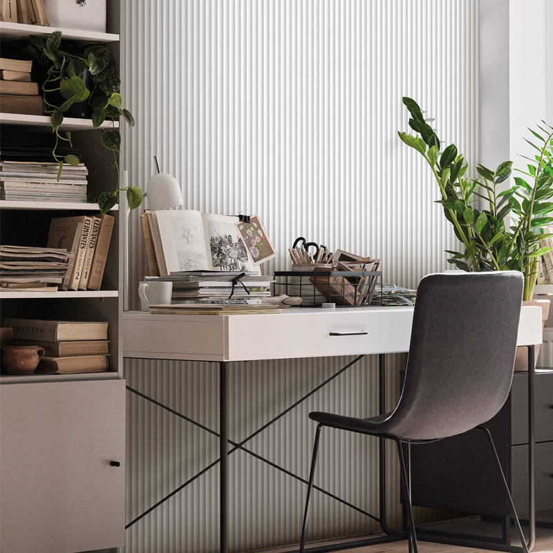 XS-Line Wave White Color Interior Wall Panel 2.65 meters