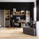 Wall Bookshelf Oak Color- Muve Young VOX