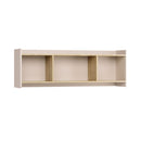 Wall Bookshelf Sand Beige & Oak Color- Muve Young VOX