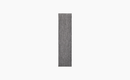 Tall Rectangular Upholstered Panel 15x60 - Grey Melange Soform Wall Panels