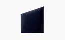 Geometric Shaped Upholstered Wall Panel 30x35 - Navy Blue Velvet Shiny Soform Wall Panels