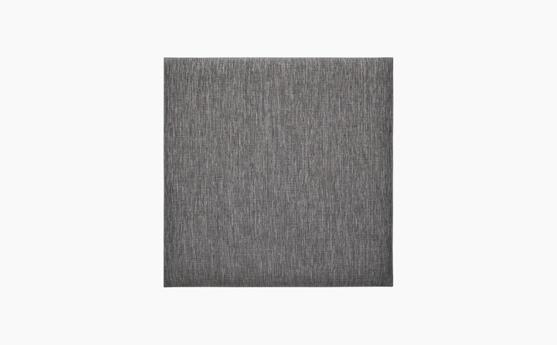 Square Upholstered Panel 60x60 - Grey Melange Soform Wall Panels