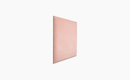 Square Upholstered Panel 60x60 - Light Pink Velvet Matt Soform Wall Panels