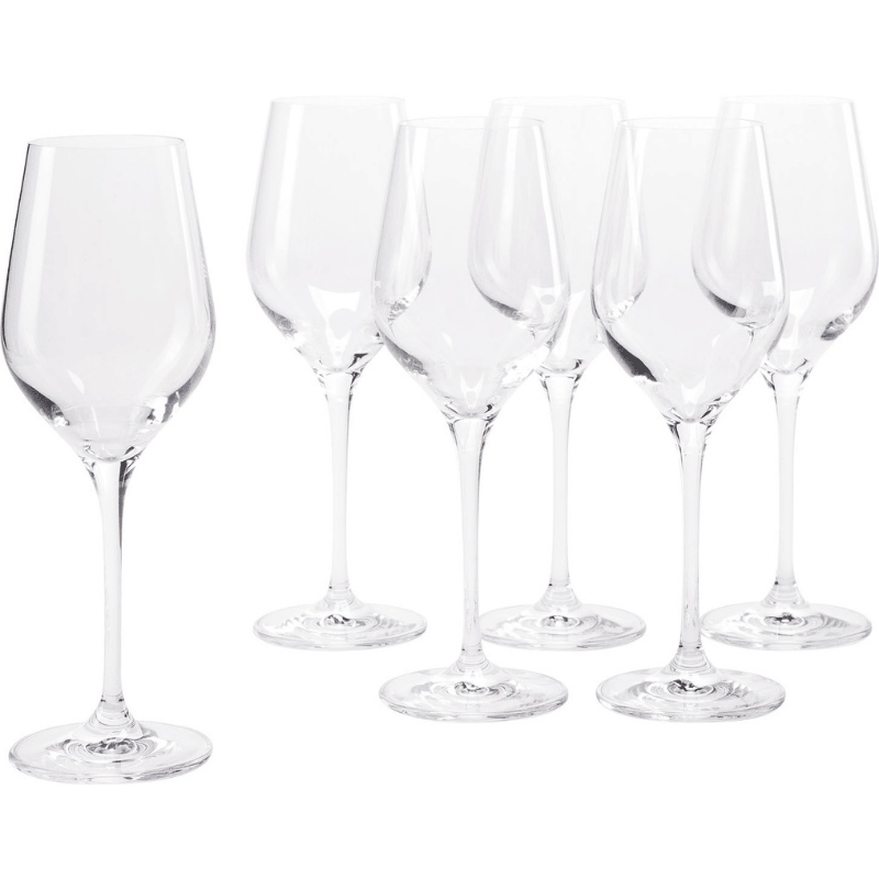 SPLENDOUR set of 6 glasses -White Wine
