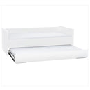 Day-bed with bottom bed - white