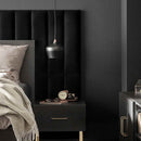Black-Velvet-Fabric-Headboard-Upholstered-Wall-Panels-Close-Up
