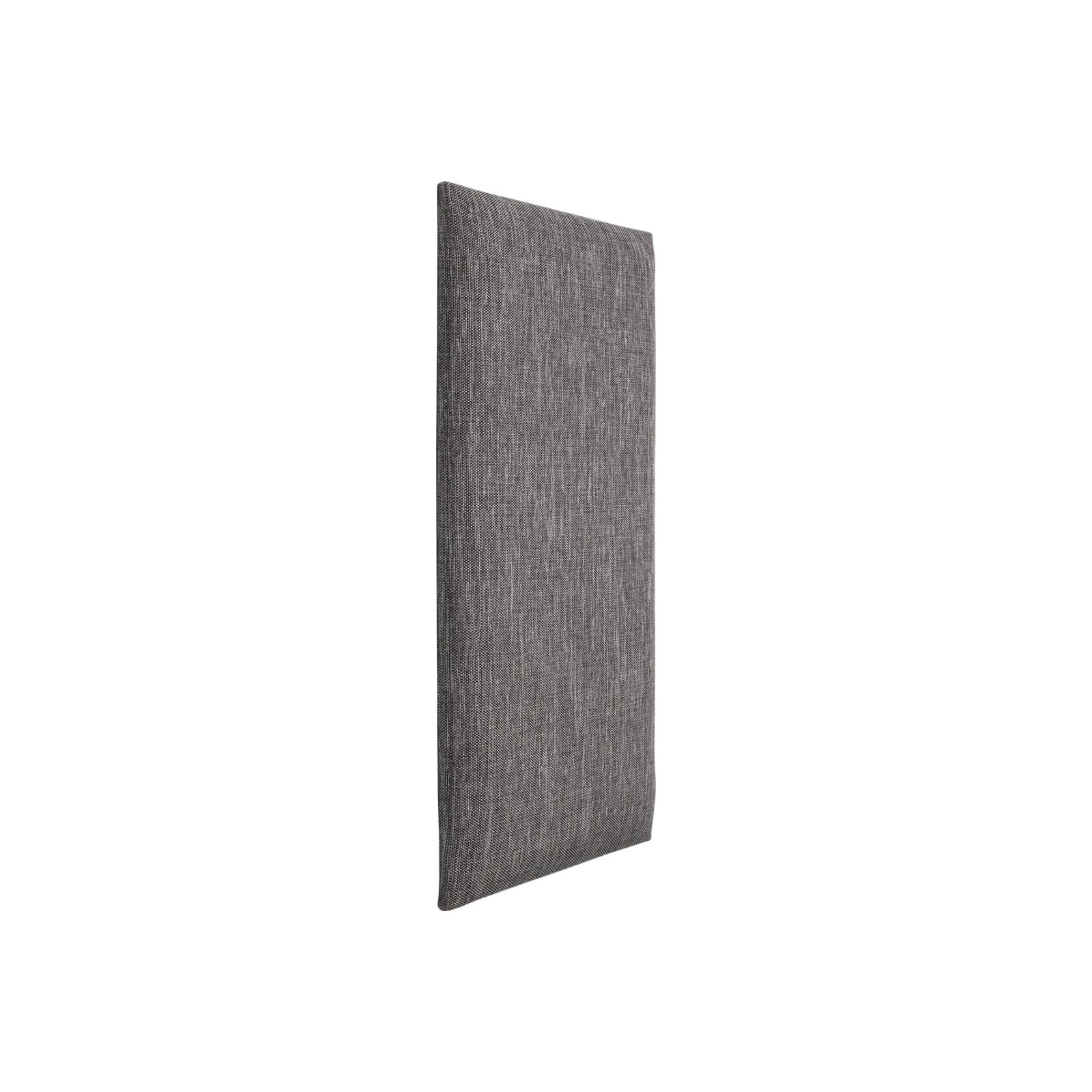 Wide Rectangular Upholstered Panel 30x60 - Grey Melange Soform Wall Panels