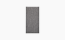 Wide Rectangular Upholstered Panel 30x60 - Grey Melange Soform Wall Panels