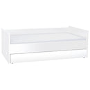 Day-bed with bottom bed - white