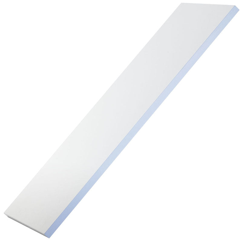 Filler for shelf - Slash shape with white body and pink & blue edges