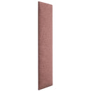 Tall Rectangular upholstered panel - Pink Melange - VOX Furniture UAE