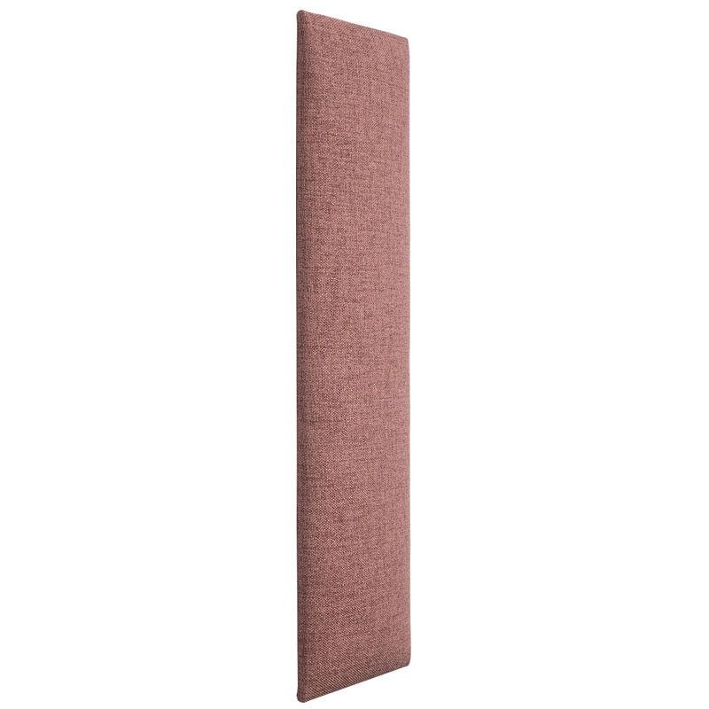 Tall Rectangular upholstered panel - Pink Melange - VOX Furniture UAE