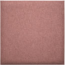 Square upholstered panel - Pink Melange - VOX Furniture UAE