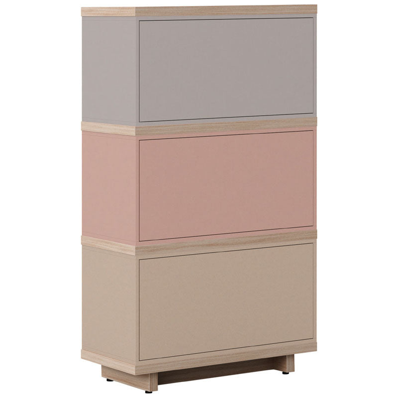 Chest of Drawers 64cm Wide-Cava Beige Powder Pink Grey Beige