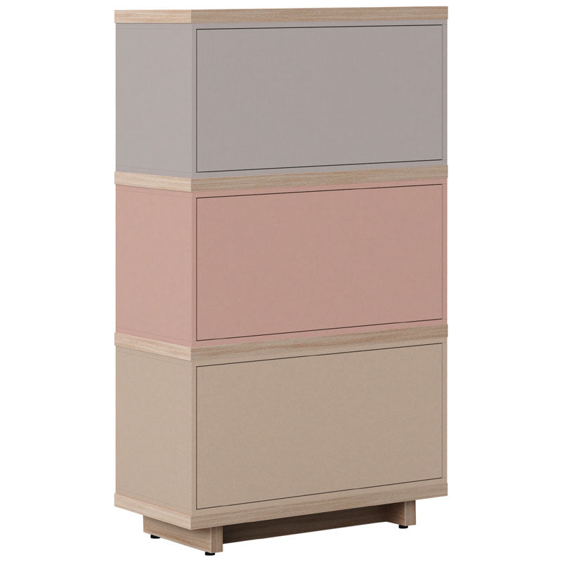 Chest of drawers 64cm wide-cava beige powder pink grey beige