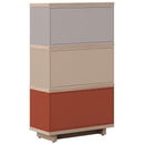 Chest of drawers 64cm wide-terracotta cava beige grey beige