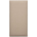 Wide Rectangular upholstered panel - Sand Matt 30x60