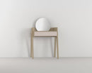 Dressing Table With Mirror Sand Beige & Oak Color- Muve Young VOX
