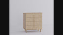 Chest of drawers in oak color