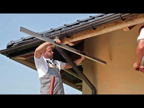 Infratop Soffit Ceiling Panels - Anthracite Color 3.05 meters