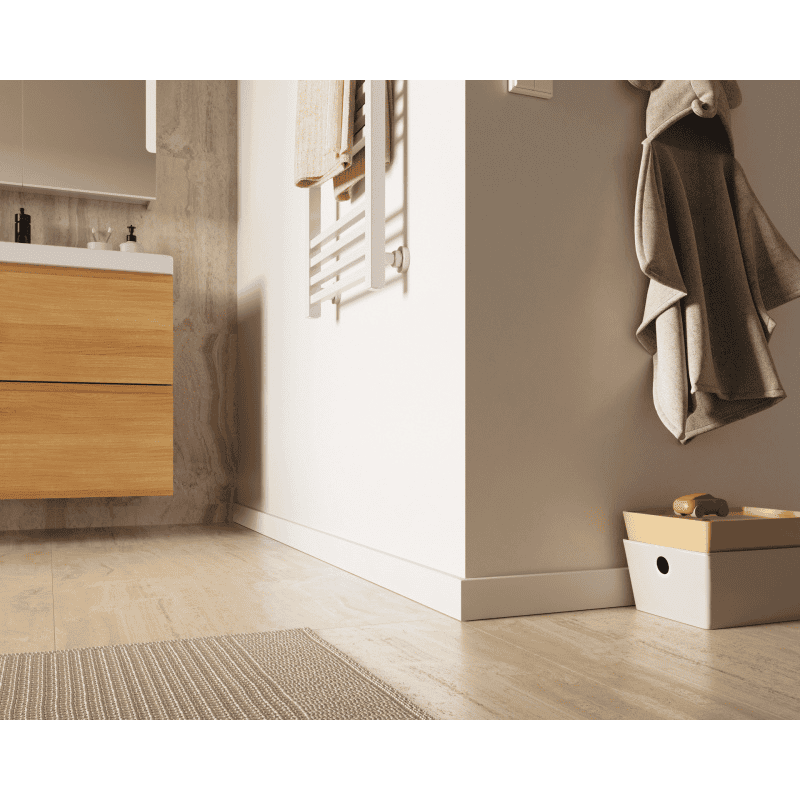 SEMPLA Skirting Board  65 WHITE - 705