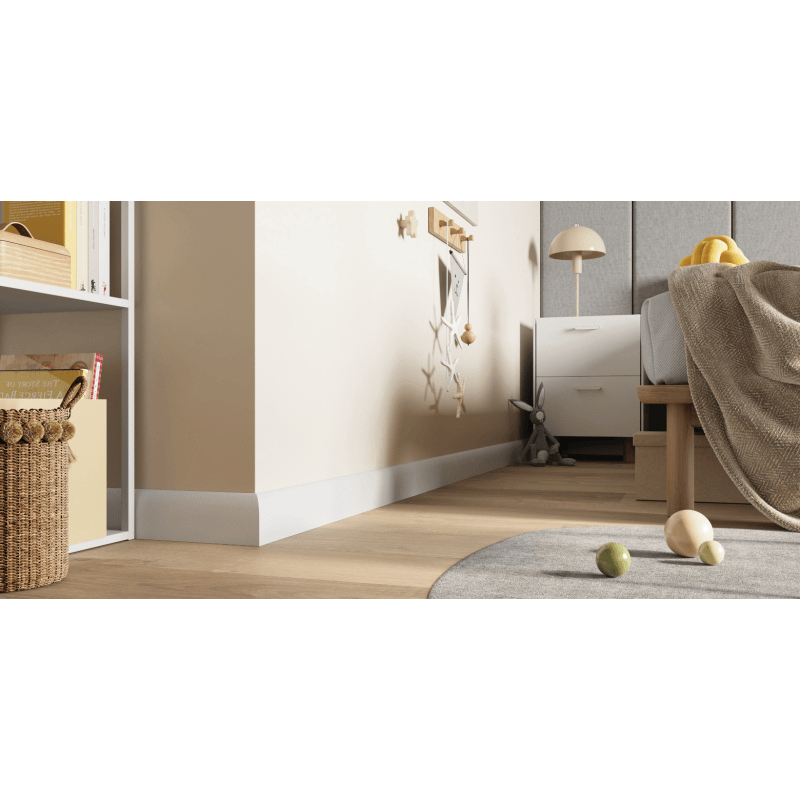 SEMPLA Skirting Board  65 WHITE - 707