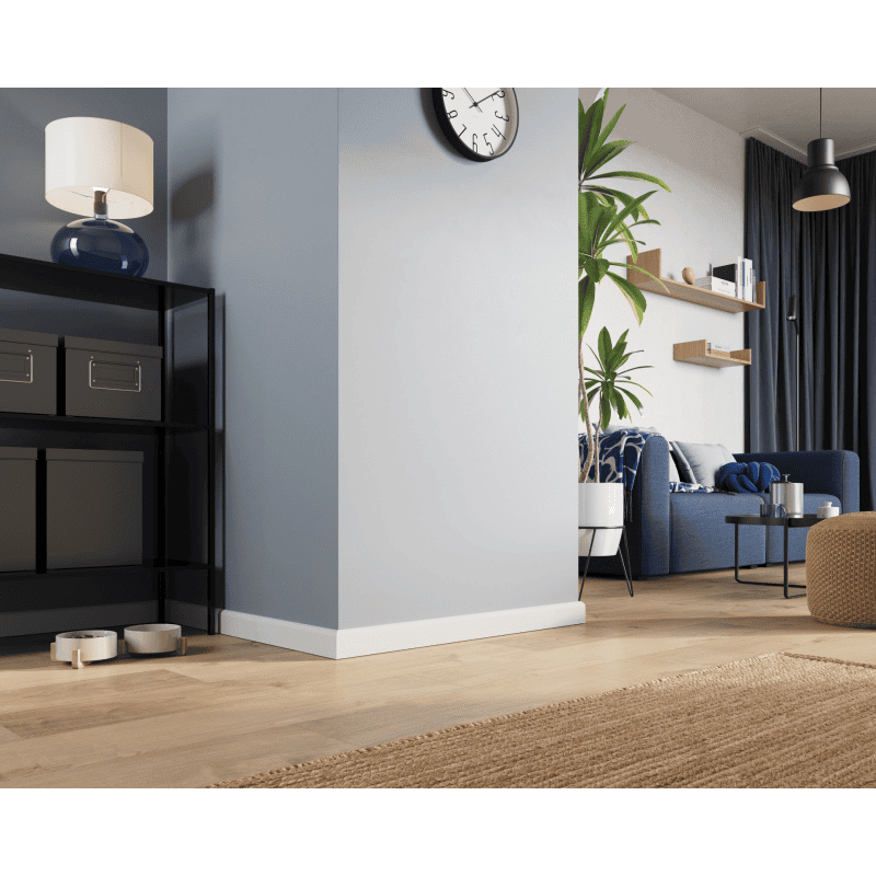 SEMPLA Skirting Board  65 WHITE - 707