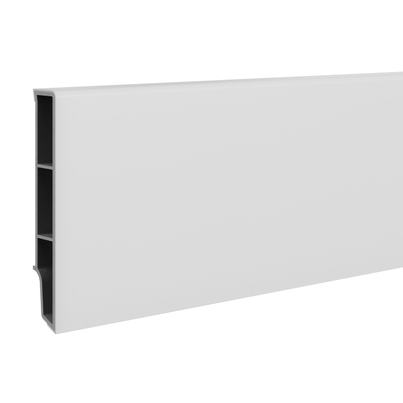 SEMPLA Skirting Board  80 WHITE - 701