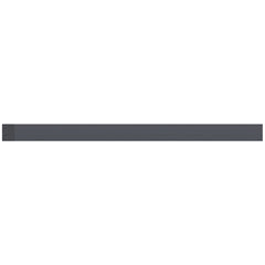 Universal Trim for L-Line in Anthracite Color 3.05 meters