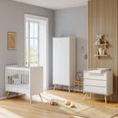 3 Drawer Dresser with changer - white front