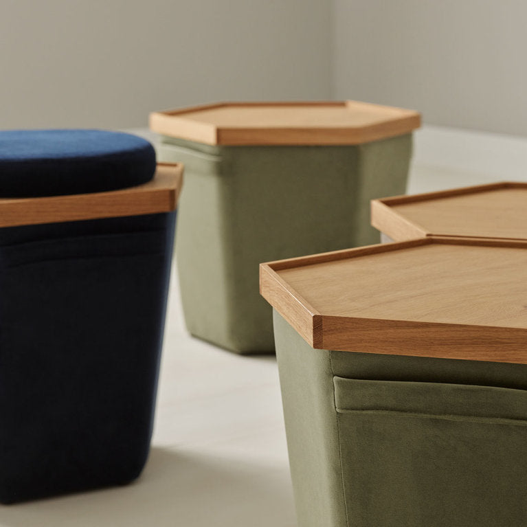 Doppio pouf - navy