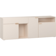 Wide Chest Of Drawers - Sand Beige Color