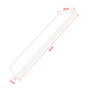 Filler for shelf - Slash shape with black body and pink & blue edges