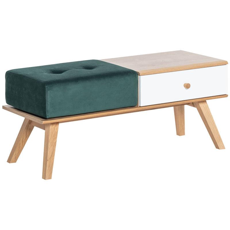 Bench with drawer and cushion - VOX Furniture UAE